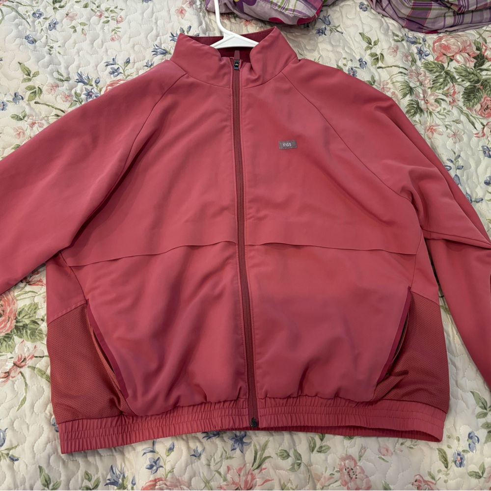Breast cancer limited edition FIGS jacket